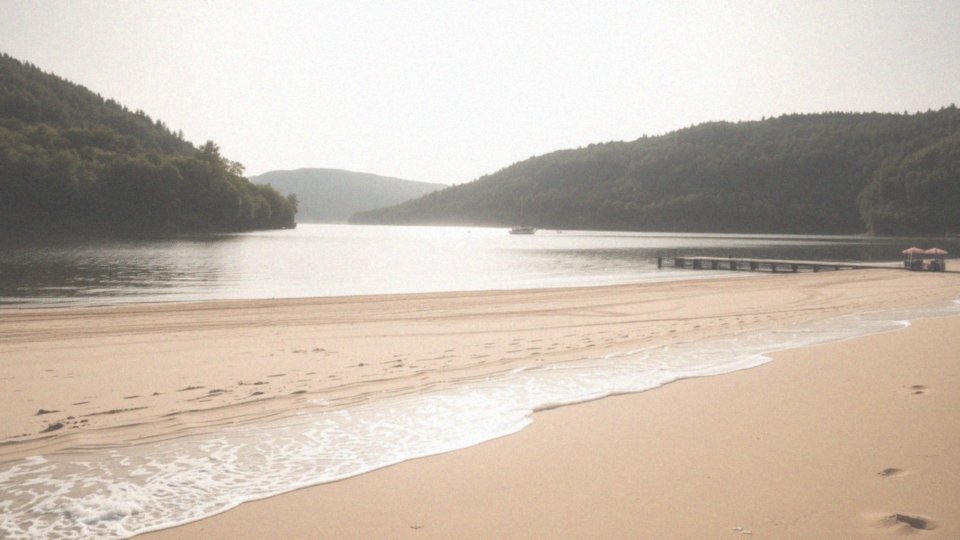 Gdzie można się zrelaksować na plaży nad jeziorem?