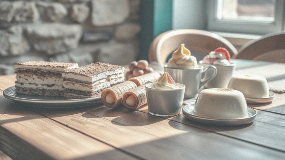 Jakie włoskie desery są najbardziej popularne?