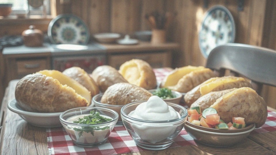 Jakie dodatki serwować do pieczonych ziemniaków?