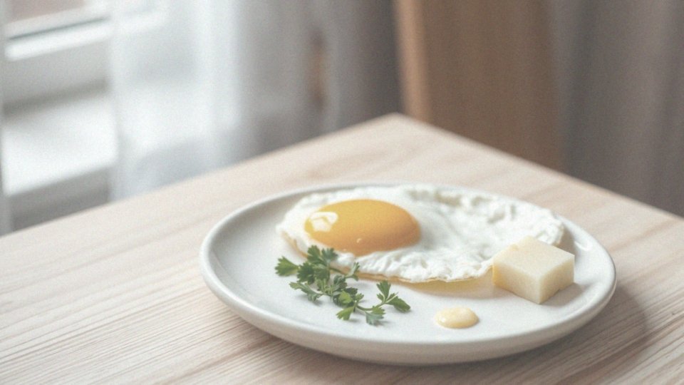 Jak białko, węglowodany i tłuszcze wpływają na kaloryczność jajka sadzonego?