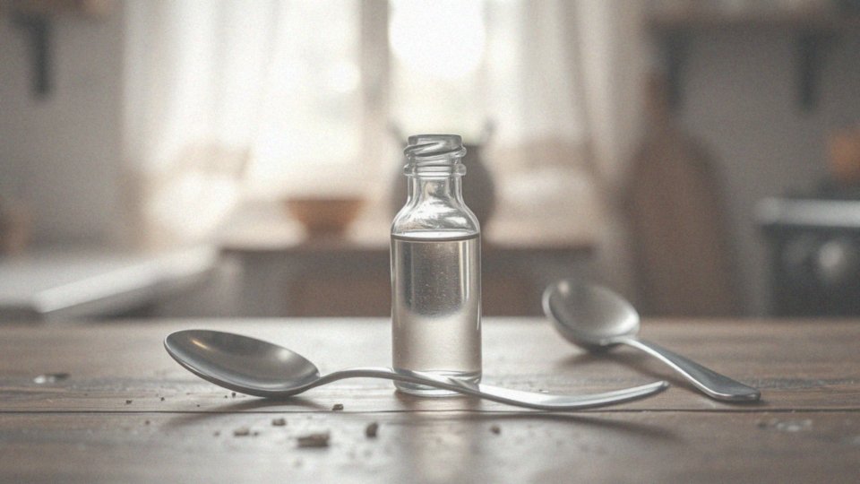 Ile kalorii zawiera łyżka i łyżeczka spirytusu?