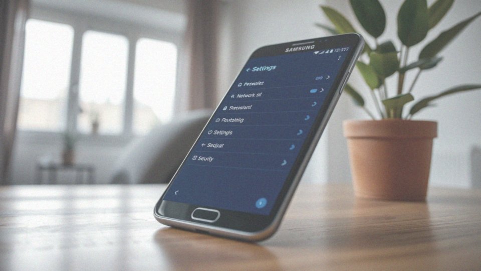 Jak można znaleźć ustawienia aplikacji na telefonie Samsung?