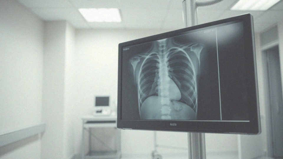 Co oznaczają gładkie zarysy przepony w diagnostyce RTG?