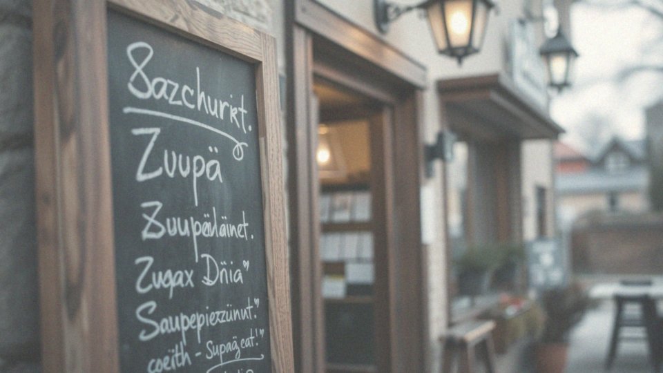 Co to jest zupa dnia w Giżycku?