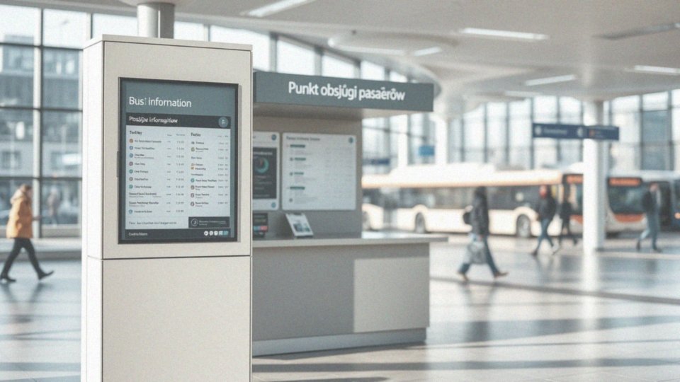 Dokąd udać się po bilet w Punkcie Obsługi Pasażerów?