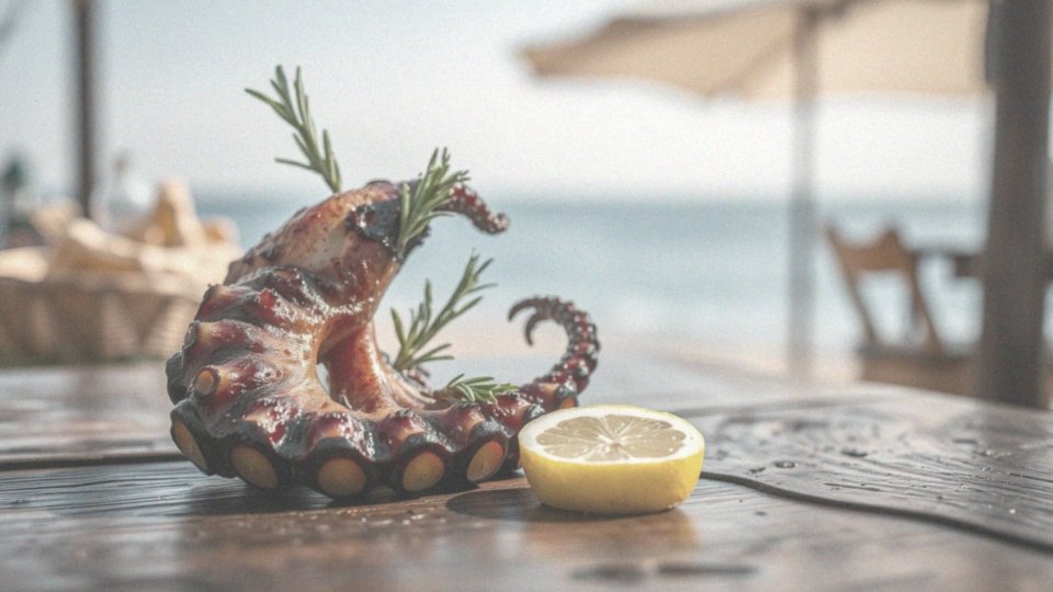 Co wyróżnia grillowaną ośmiornicę w menu?