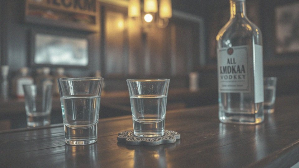 Ile kalorii ma standardowa porcja wódki?