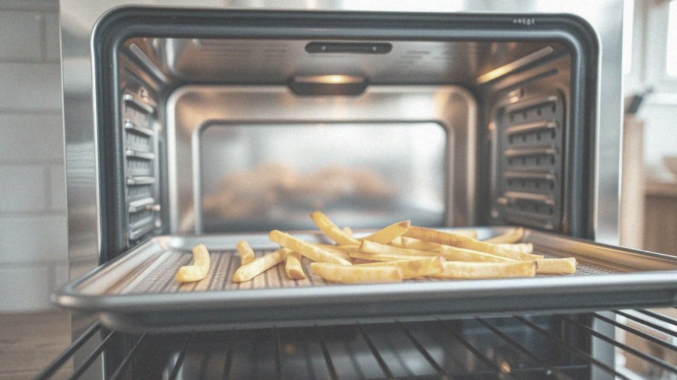 Jak uzyskać idealną chrupkość frytek w piekarniku?
