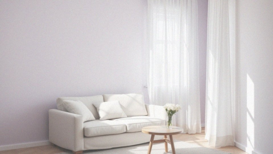 Liliowy kolor ścian – idealny wybór dla eleganckich wnętrz